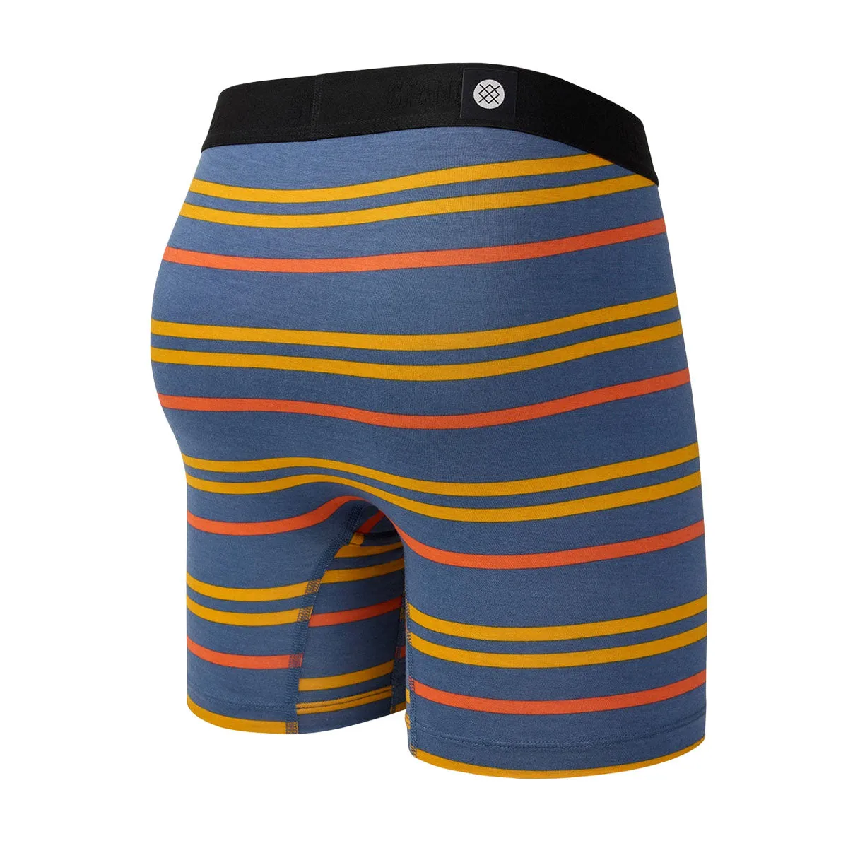 Stance Stripe Boxer Brief - Orange Effortless Comfort