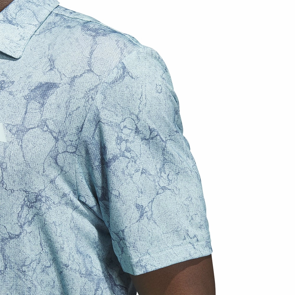 Cool Comfort adidas Sun Energy Polo Shirt - Semi Flash Aqua