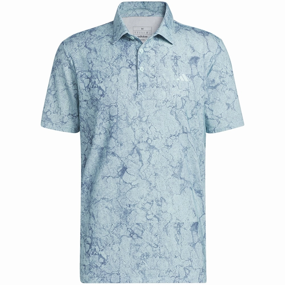 adidas Sun Energy Polo Shirt - Semi Flash Aqua UV Protective Coating