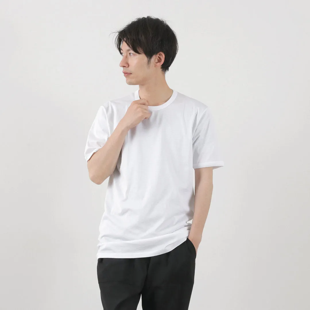 GICIPI / Annone Crew Neck Basic T-Shirt Lightweight Construction