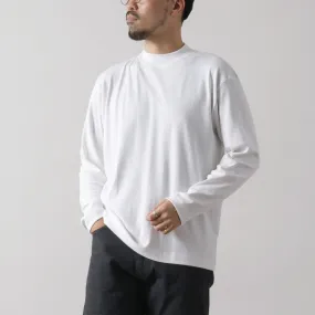 GICIPI / Delfino Crew Neck Basic Fit Long Sleeve Cut and Sewn Fresh Comfort Style Soft Design