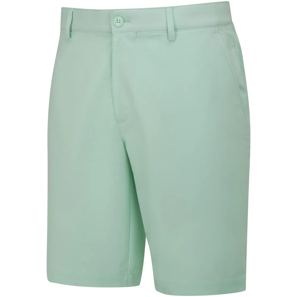 campers Breathable Material Ping Barret Shorts - Misty Green Marl