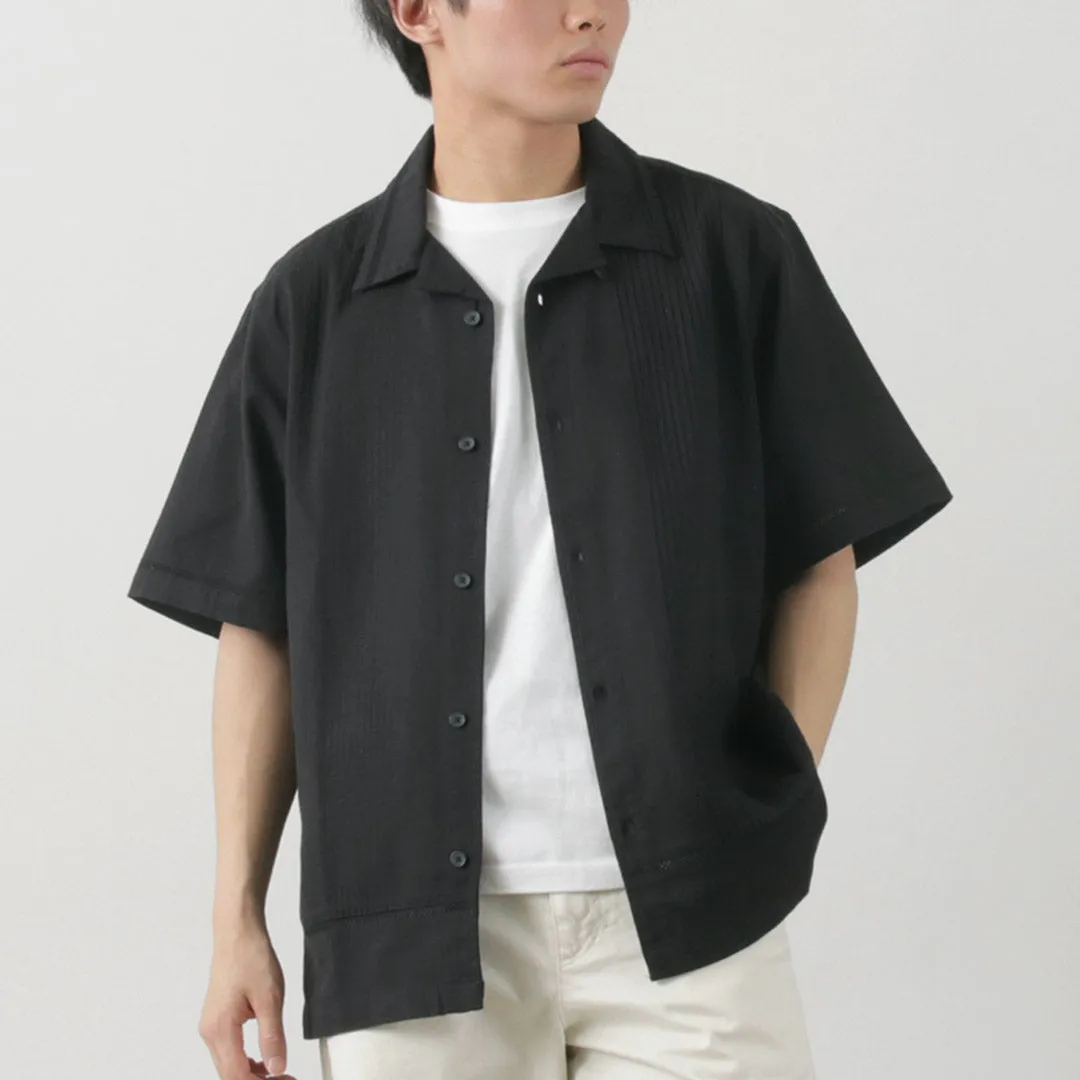 WAX LONDON / Newton Pintuck shirt Ombre look Fashion Forward