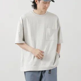 Seasonal Smart GOHEMP / Heather Wide slit T-shirt