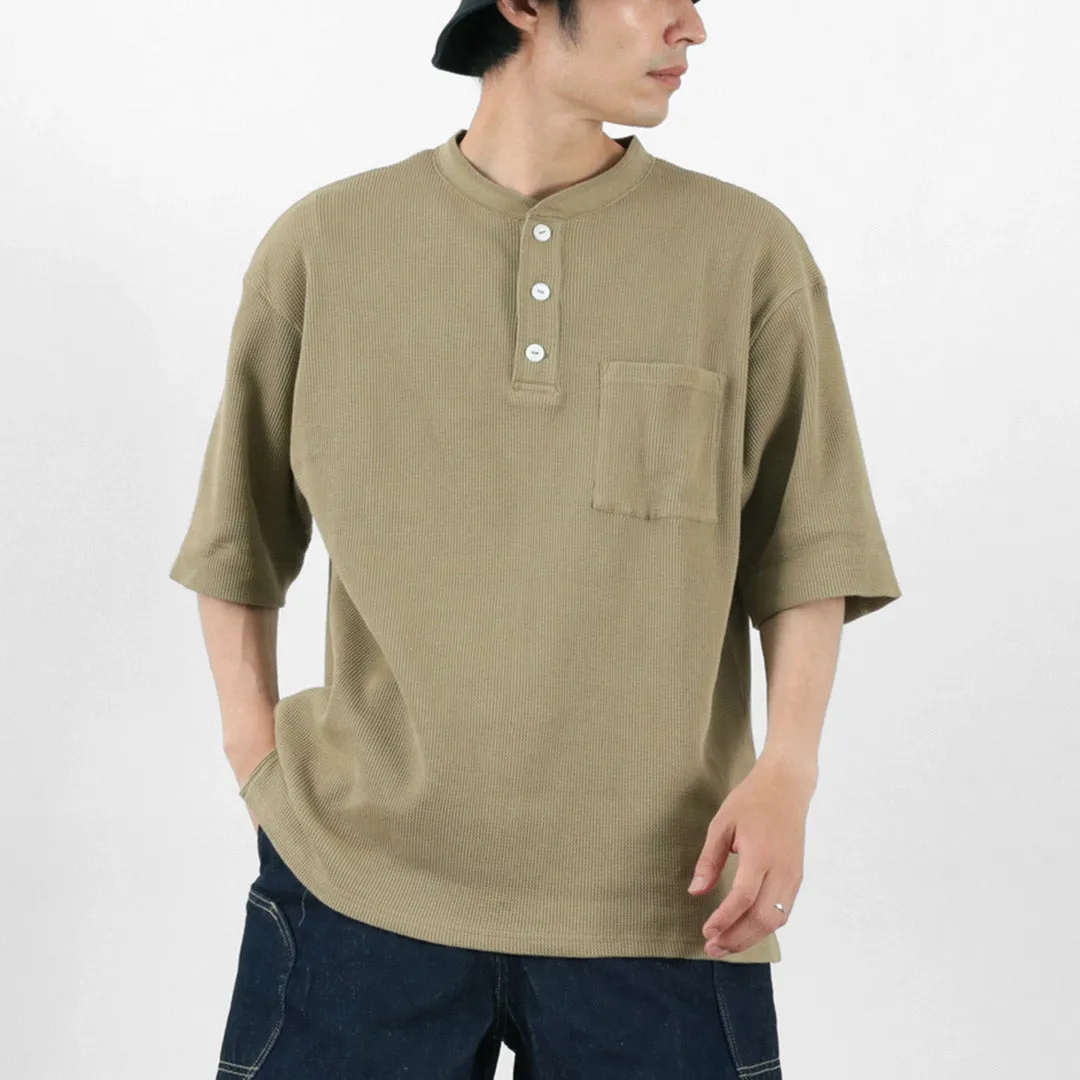 Breezy Design Breathable and Comfortable GOHEMP / Henley PK Short Sleeve Shirt