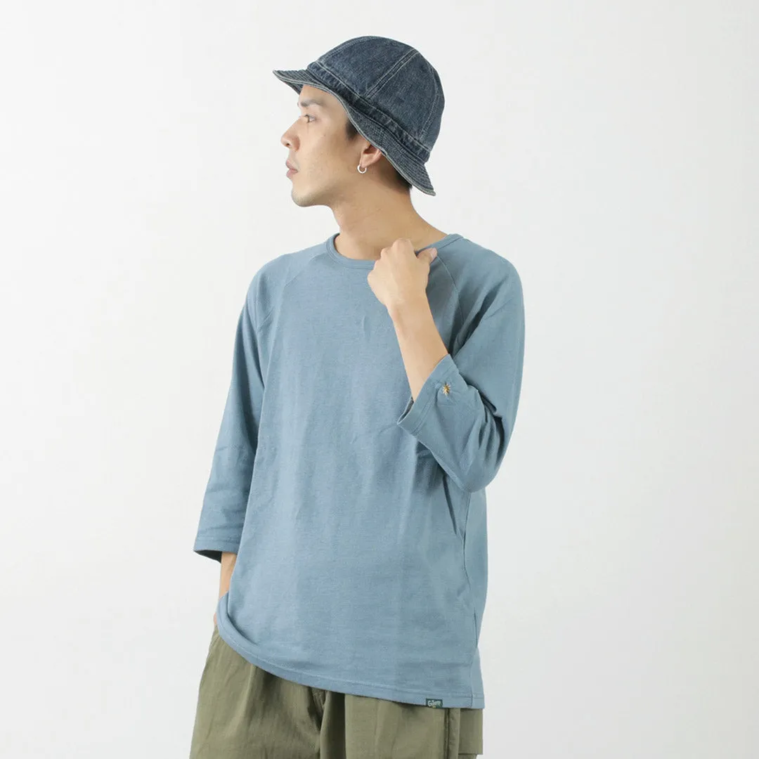 Bold Look Classic Layer GOHEMP / Sunblend warmer Baseball sleeve crew t-shirt