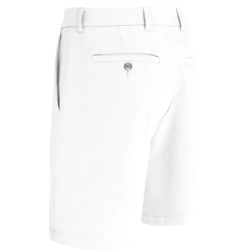 Callaway Chev Tech II Shorts - Bright White Stretch Comfort Tear Resistant Weave