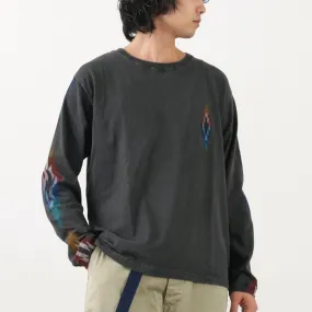 Daily Style Trend GOOD ON / Chimayo Long Sleeve Crew Neck T-Shirt