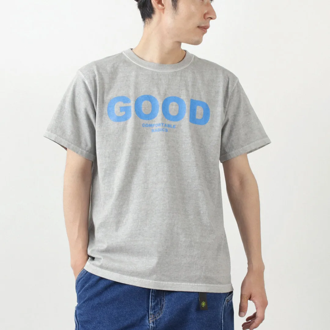 GOOD ON / GOOD ON Logo Short Sleeve T-Shirt Fashionable Option