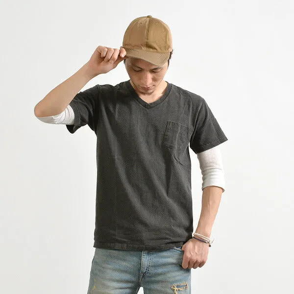 Everyday Outfit GOOD ON / GOST1408 Short Sleeve V-neck Pocket T-shirt