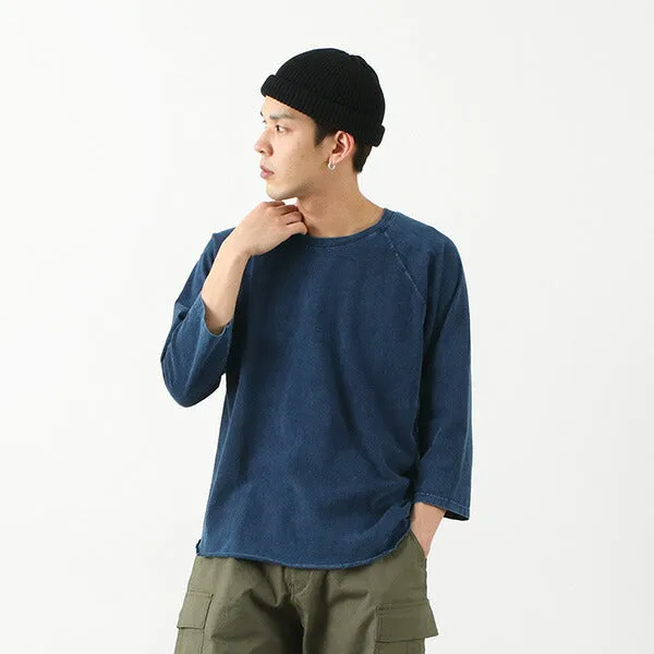 Sports Outfit GOOD ON / Indigo Baseball Raglan T-Shirt