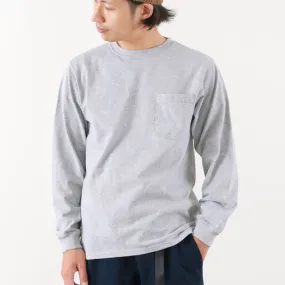 UV protected GOOD ON / Long Sleeve Pocket Crew Neck T-Shirt