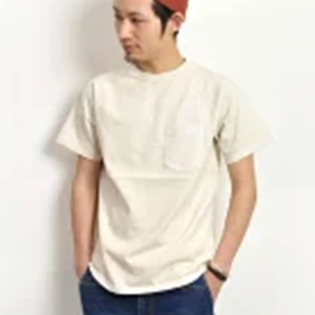 GOOD ON / Raglan Heavy Pocket Short Sleeve T-shirt Temperature Regulating Fabric Non Iron Fabric