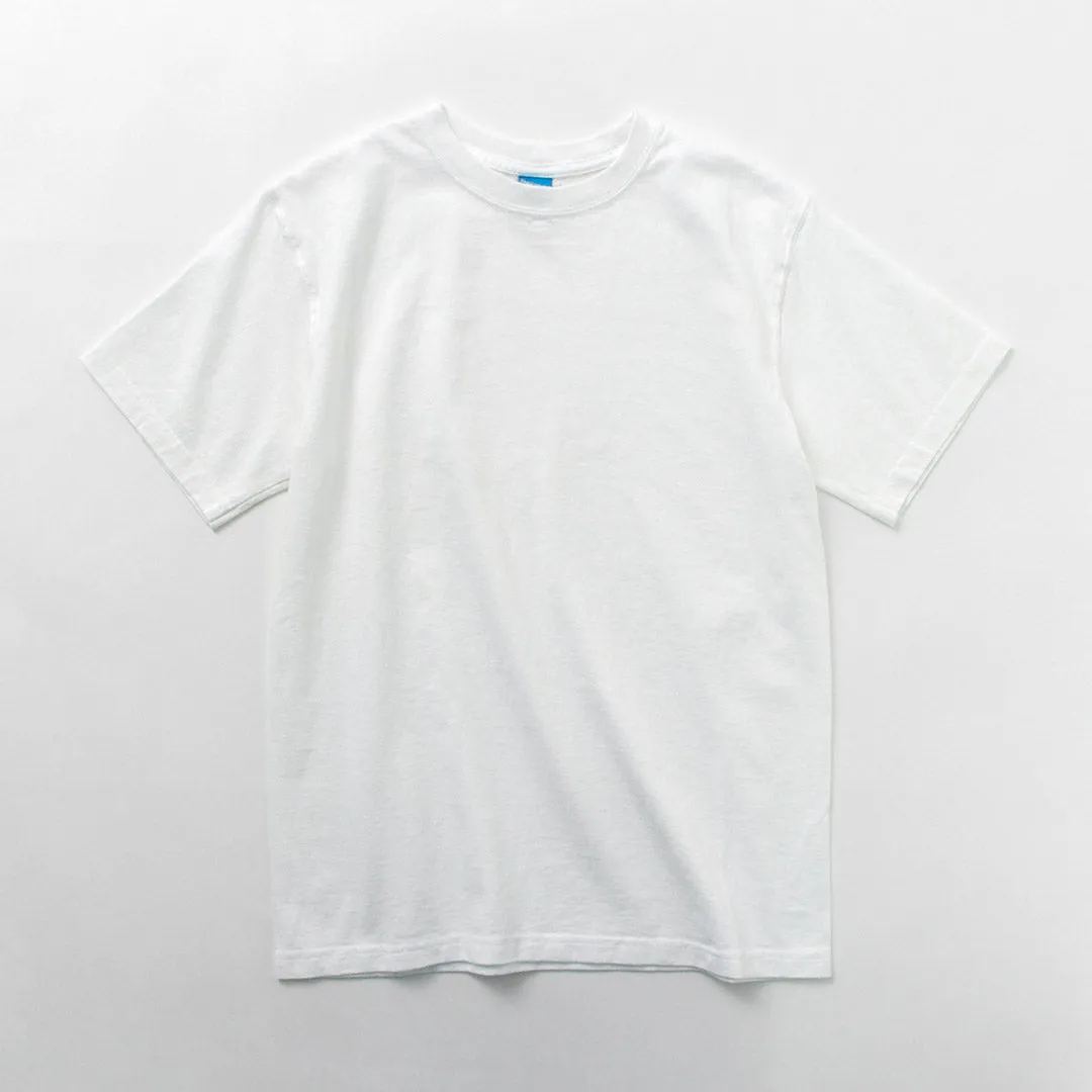 GOOD ON / Short Sleeve Crew Neck T-Shirt AntiStatic Properties V neck style