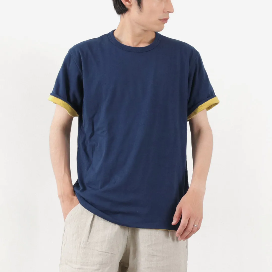GOOD ON / Short Sleeve Reversible T-Shirt 4.5oz Baby Jersey Sleek Design