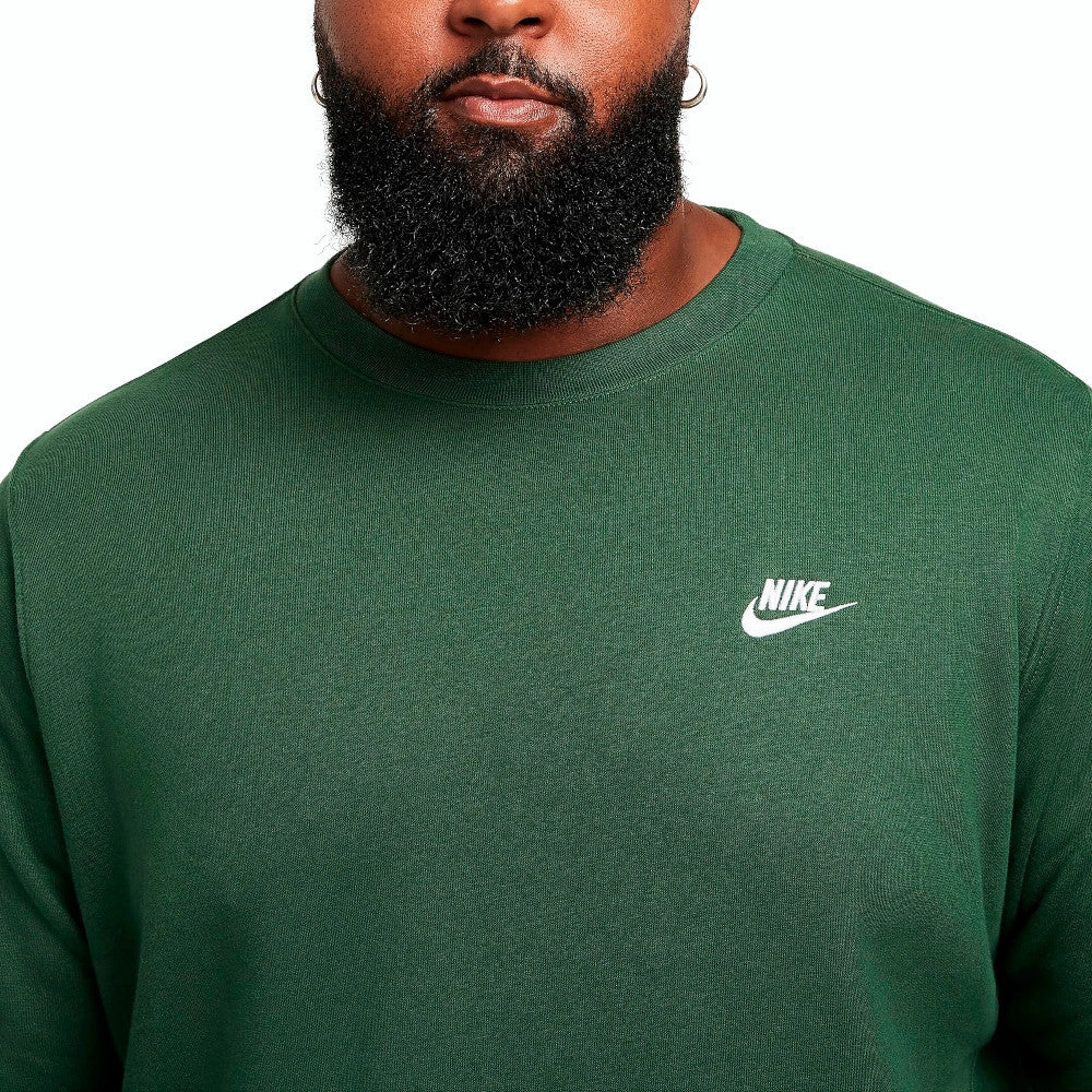 Matte Finish Nike Sportswear Club Fleece - Fir/White