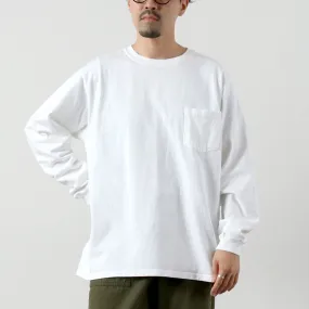 GOODWEAR / Crew Neck Long Sleeves Pocket T-Shirt Oeko Tex Certified