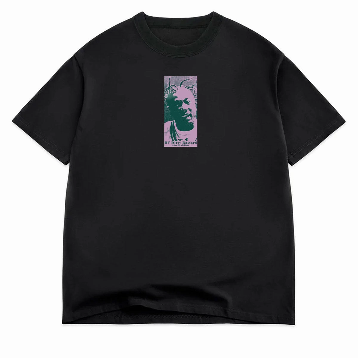Color Bars x ODB For The Children T-Shirt - Black Stylish Essential Casual Comfort Wear