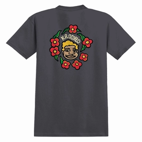 Krooked Krooked Mg T-Shirt - Charcoal SlimFitDesign