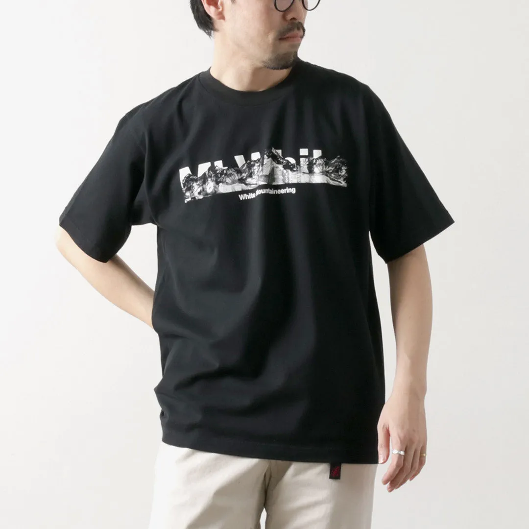WHITE MOUNTAINEERING / Mountain Logo T-Shirt Chic Look