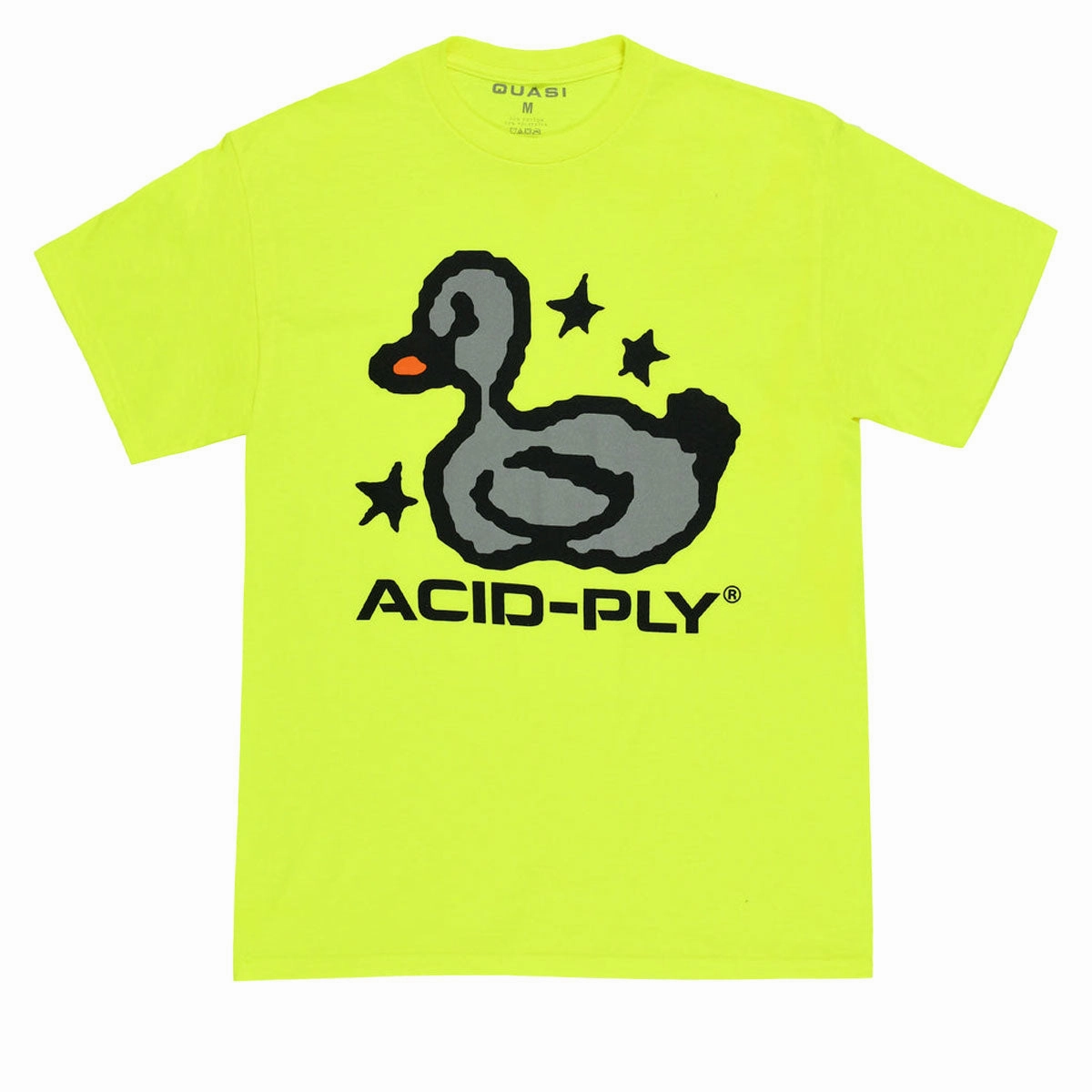 Trendy Comfort Best Seller Quasi Duck Tech T-Shirt - Safety Green