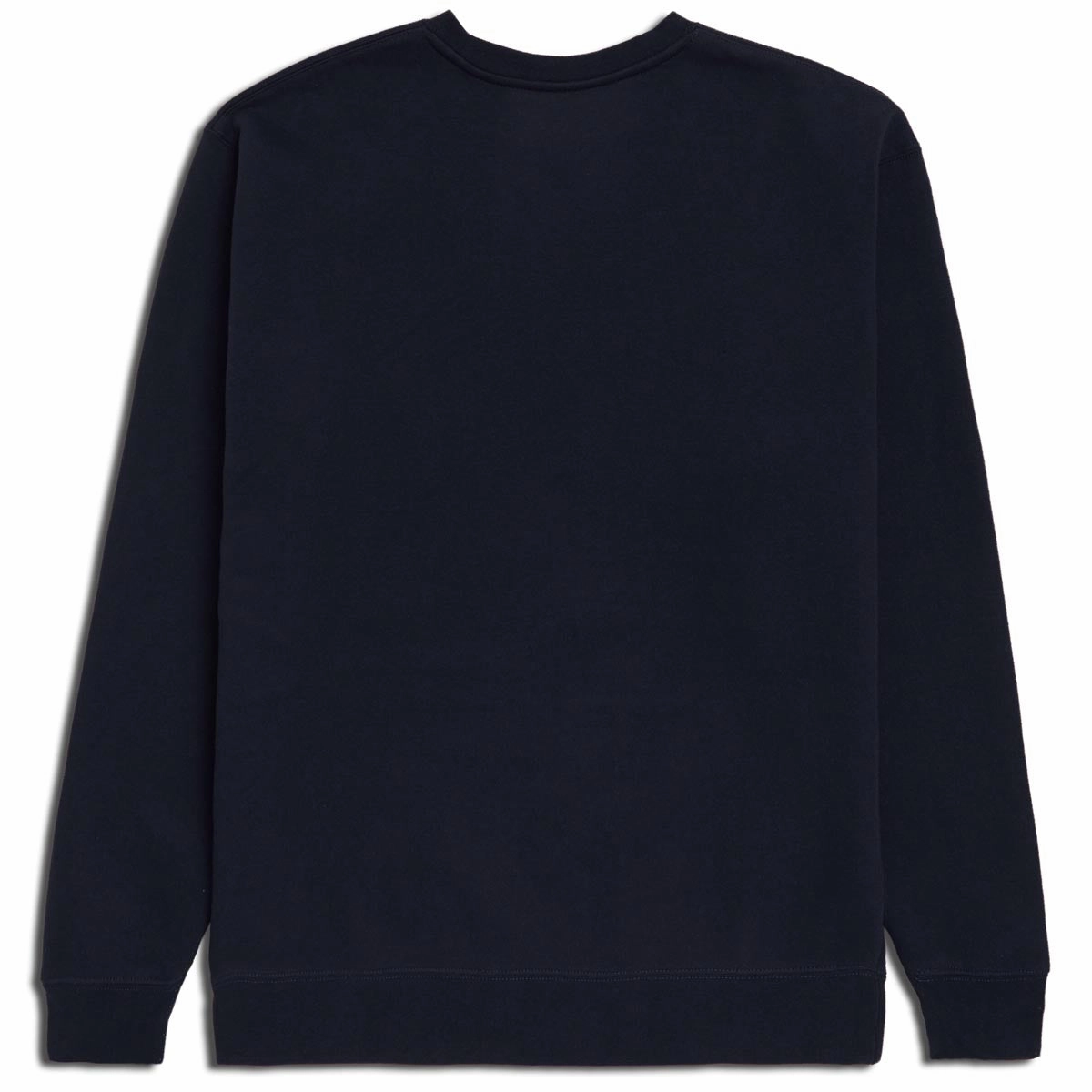 Sustainable fashion windproof lining CCS Nested Logo Heavy Crewneck Sweatshirt - Navy