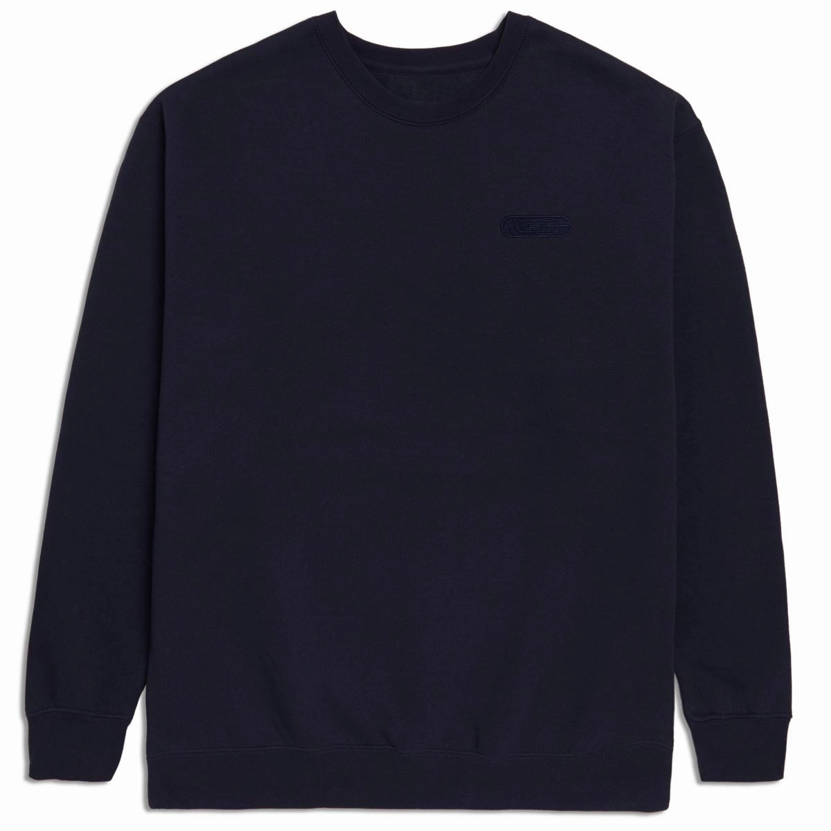 CCS Nested Logo Heavy Crewneck Sweatshirt - Navy Outdoor Energy Formal Casual