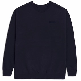 CCS Nested Logo Heavy Crewneck Sweatshirt - Navy Outdoor Energy Formal Casual