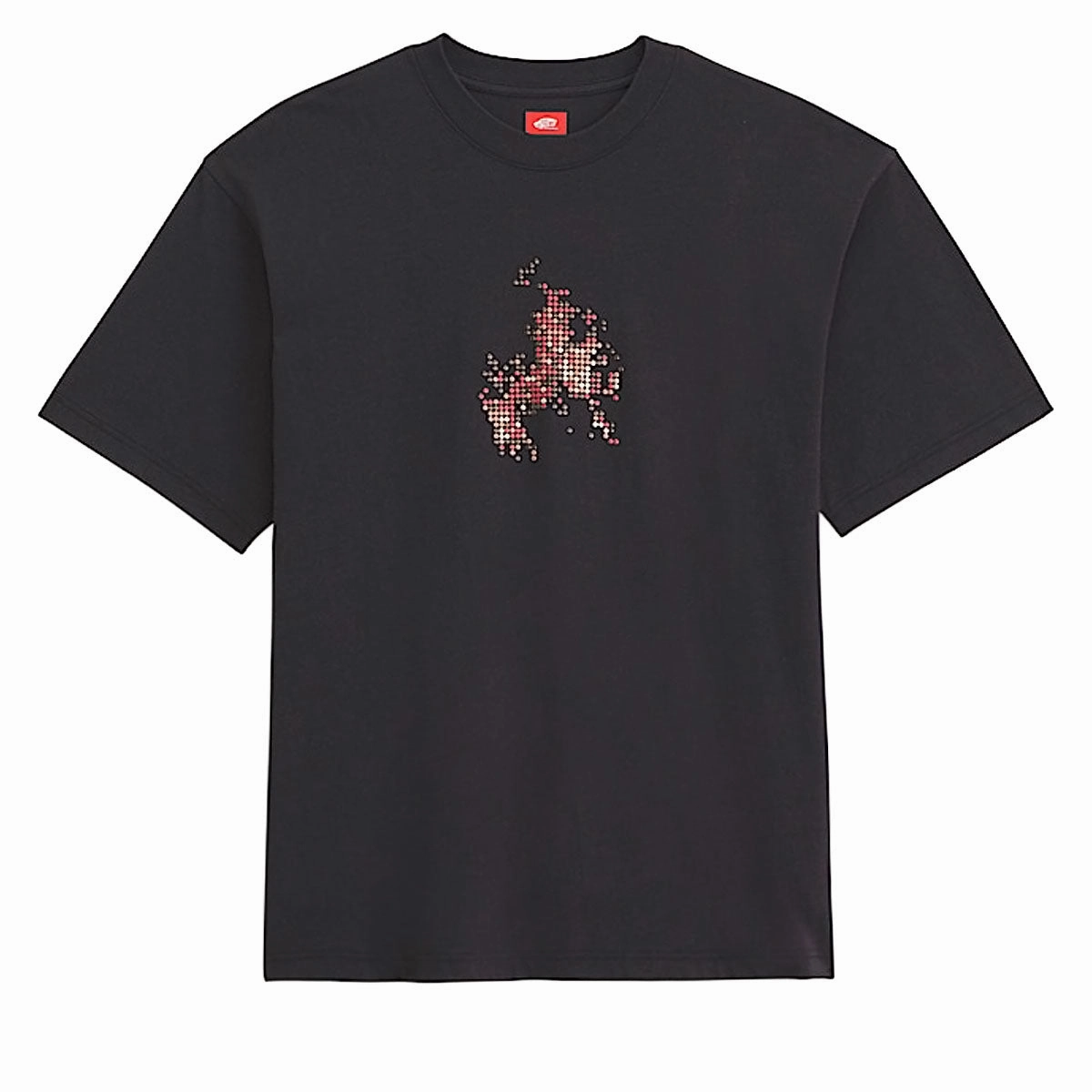 Perfect Layer Wear Fashion Outfit Vans Skate Flame T-Shirt - Black