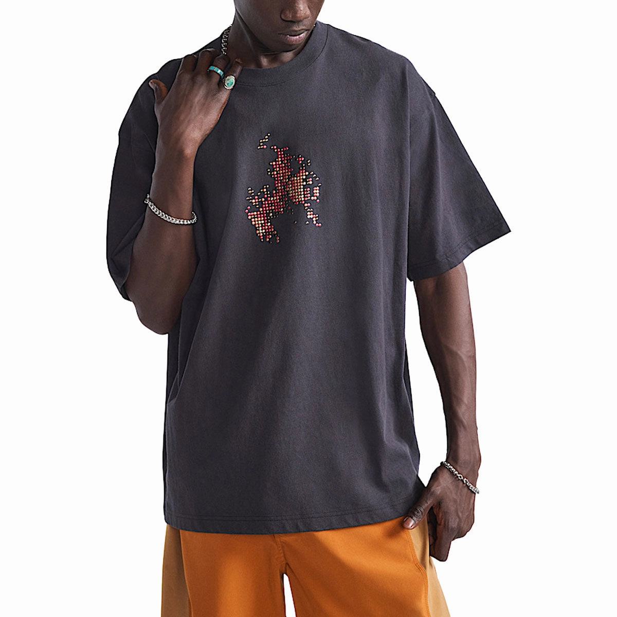 Vans Skate Flame T-Shirt - Black PreShrunkCotton Vintage Style