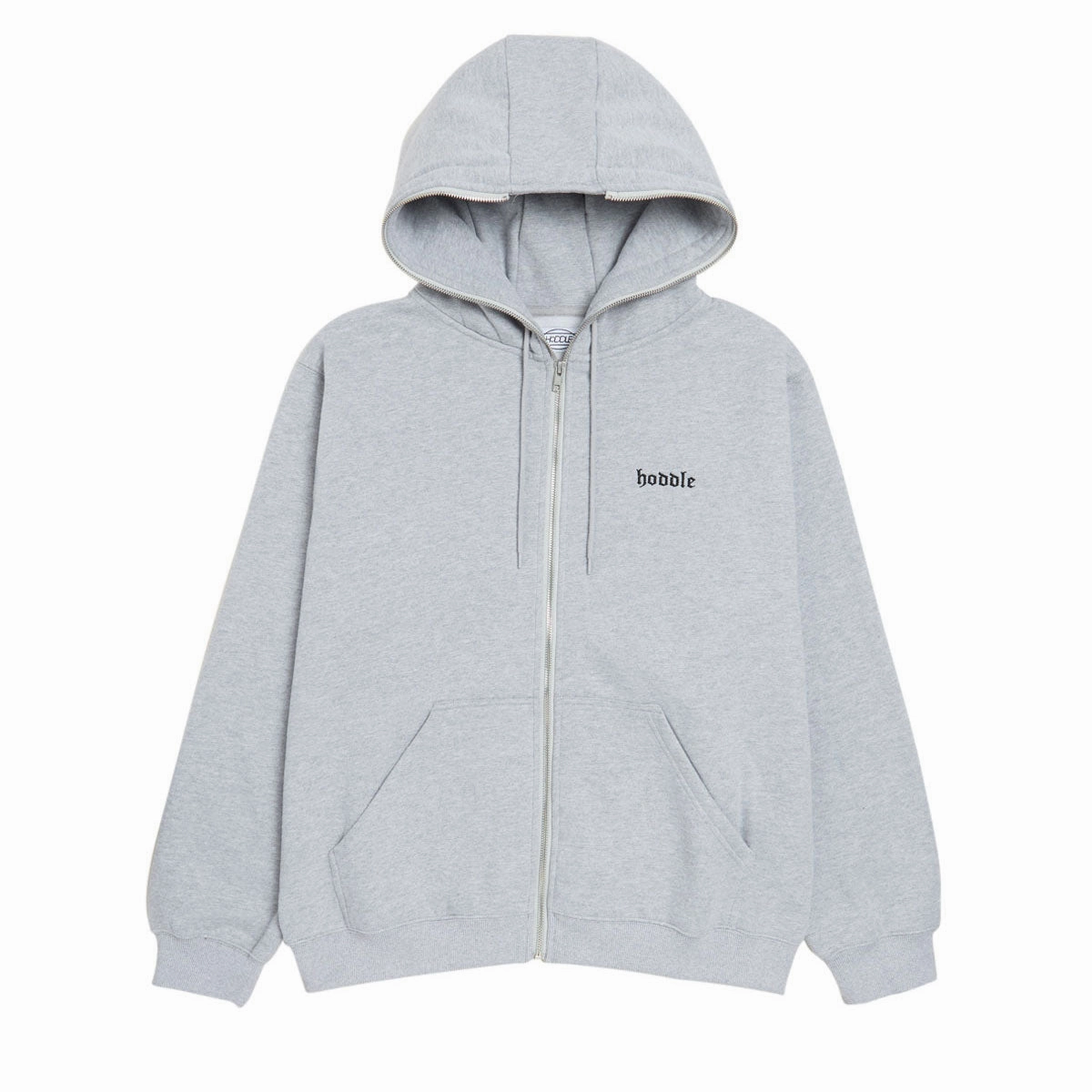 Hoddle Full Zip Hoodie - Grey Game day wear
