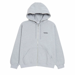 Hoddle Full Zip Hoodie - Grey Game day wear