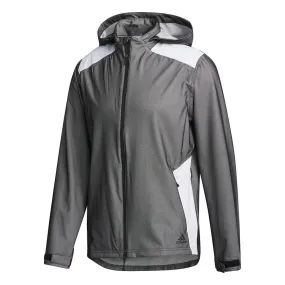 adidas RAIN.RDY Waterproof Jacket - Black Matte Surface Texture Windproof Material