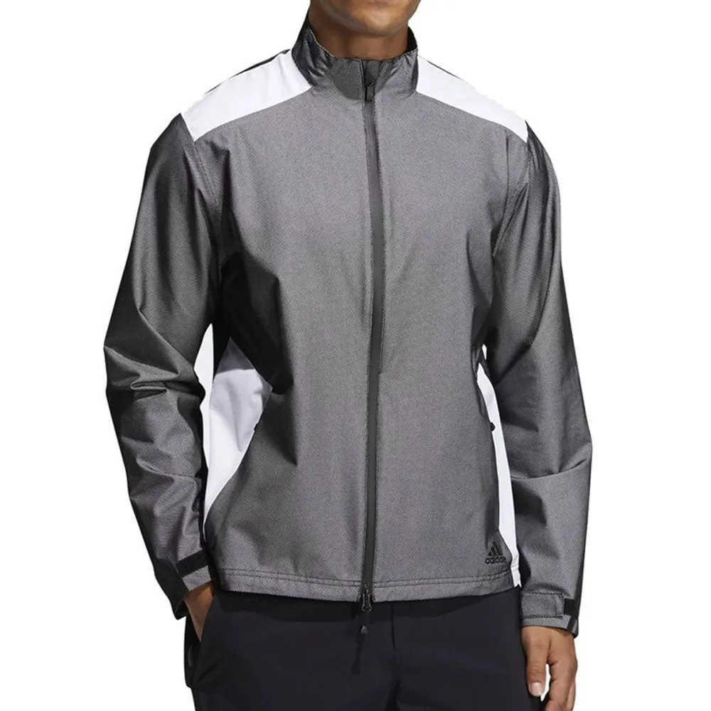 All Seasons YKK Fasteners adidas RAIN.RDY Waterproof Jacket - Black
