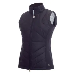 Green Lamb Ladies Kassi Padded Gilet - Navy Reinforced Hemline