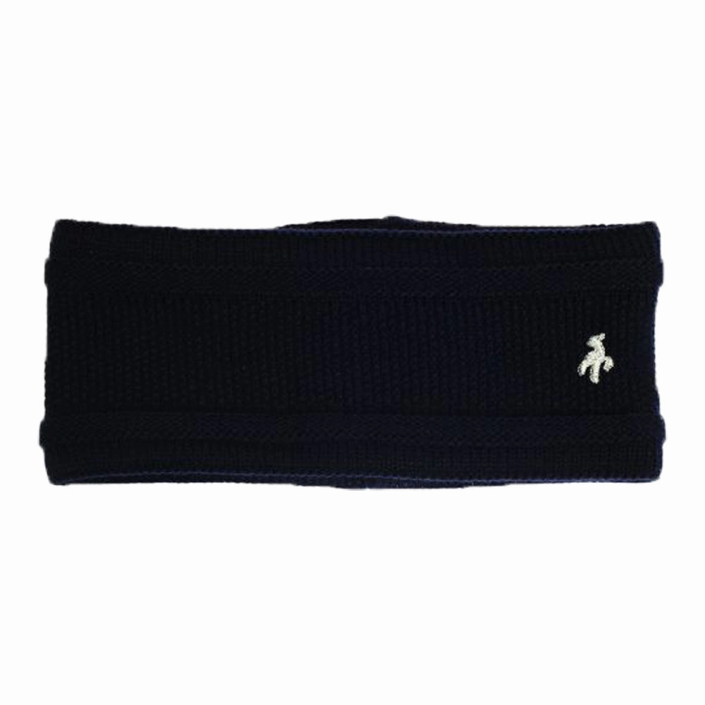 vacation wear Sharp Design Green Lamb Irene Fleece Lined Headband - Black