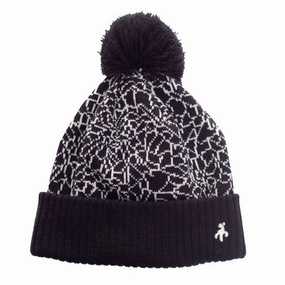 Seasonal Essential City Mood Green Lamb Iris Beanie - Navy/Crackle