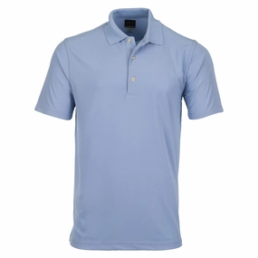 Greg Norman By ProQuip Performance Micro Pique Polo Shirt - Blue Stream Stylish and Fun casual top