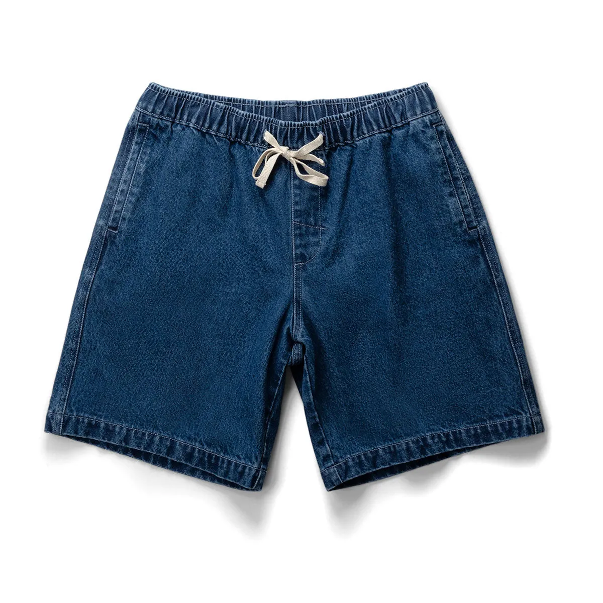 athletic clothing Rhythm Denim Jam Shorts - Stone