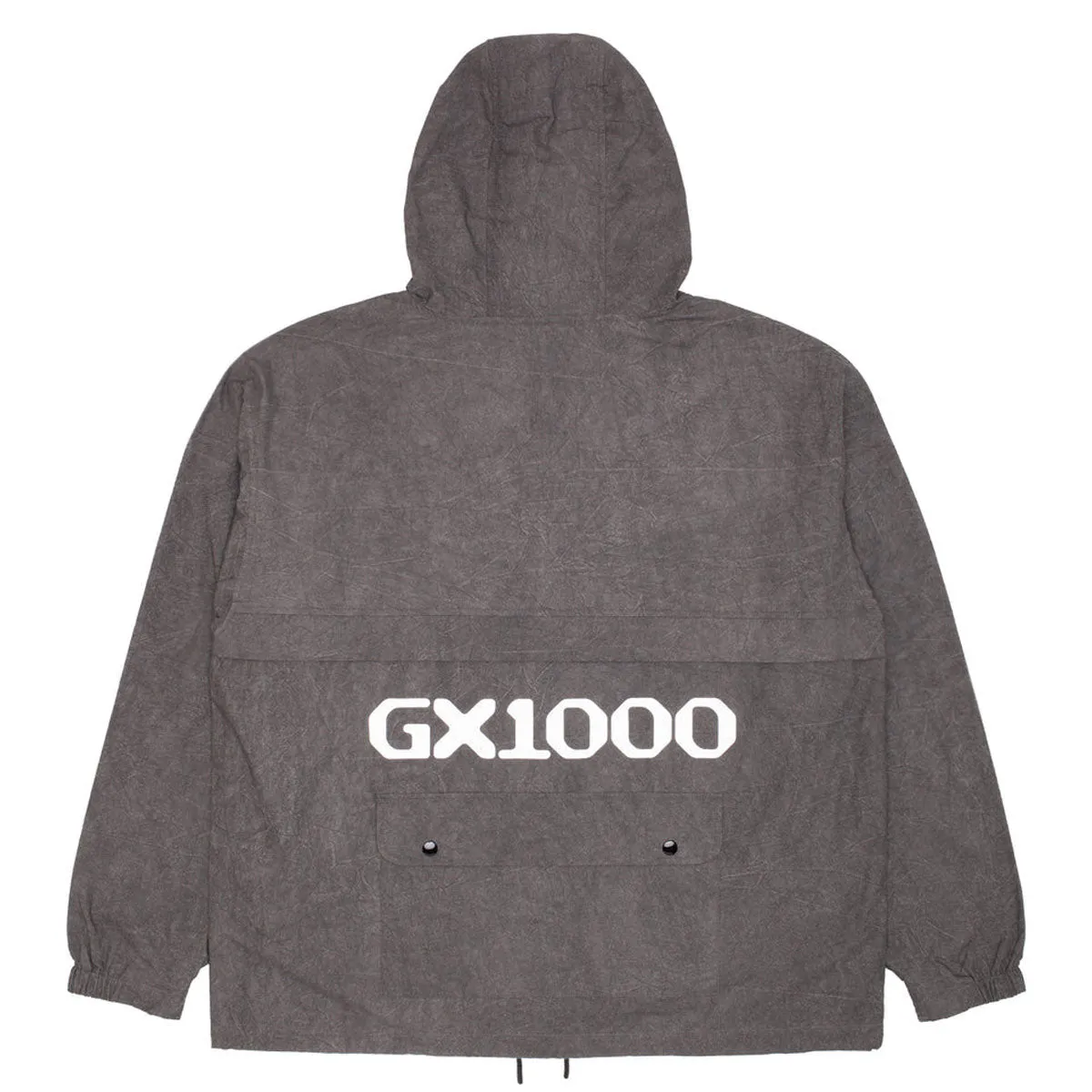 GX1000 Anorak Jacket - Charcoal Sporty Casual Collar Stabilization System