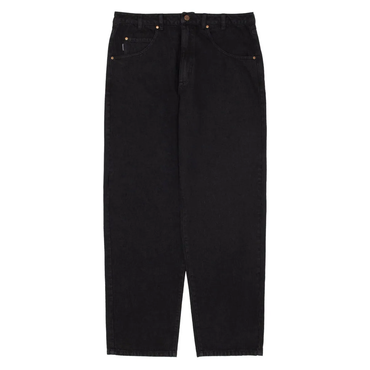 GX1000 Baggy Jeans - Black Stretch Panels EasyCareFabric