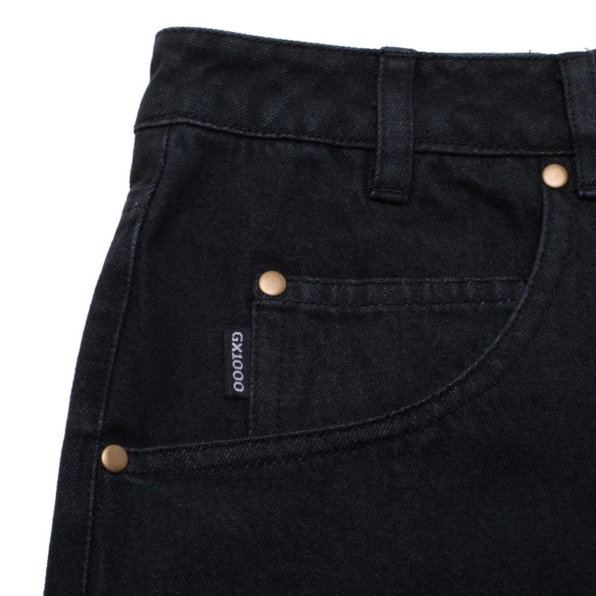 GX1000 Baggy Jeans - Black Movement Ready Tall Length