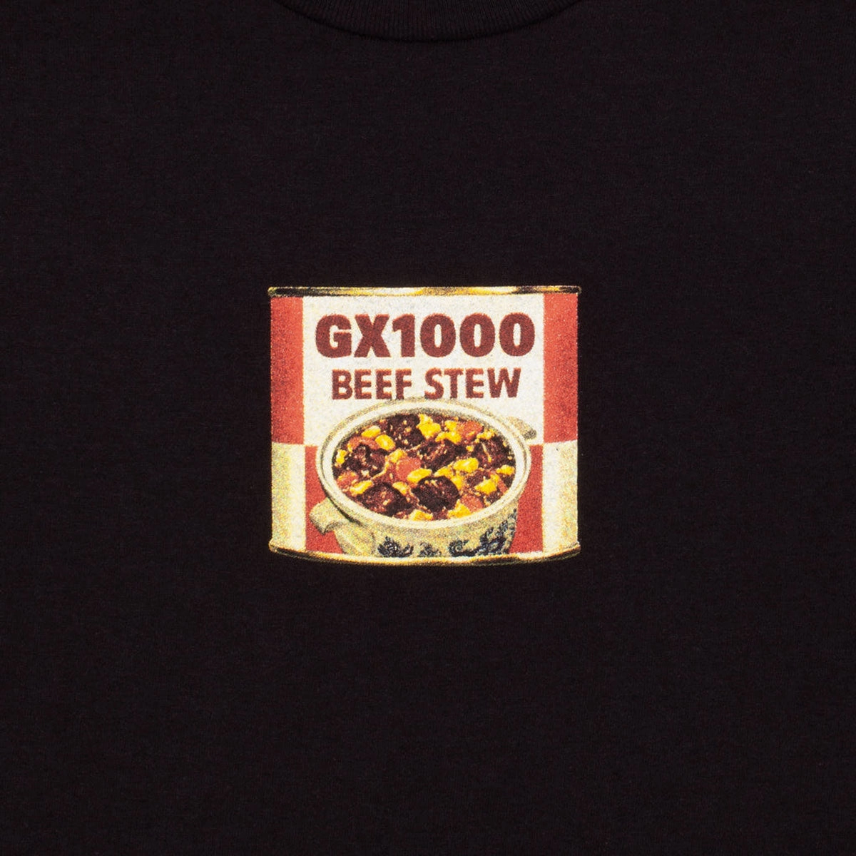 GX1000 Beef Stew T-Shirt - Black PocketDetail