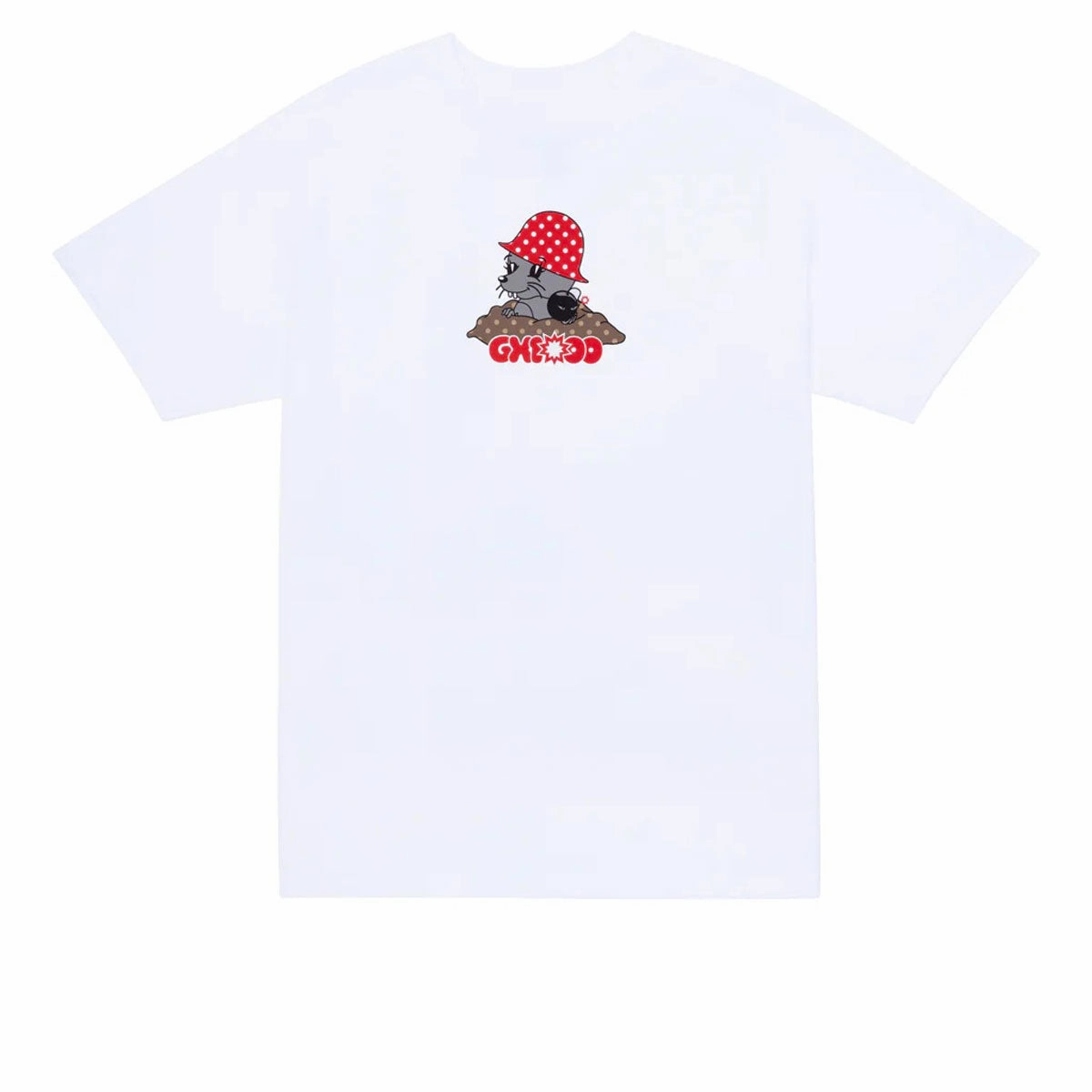tall size Halloween GX1000 Mole T-Shirt - White