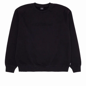 crew neck GX1000 OG Logo Crewneck Sweatshirt - Black