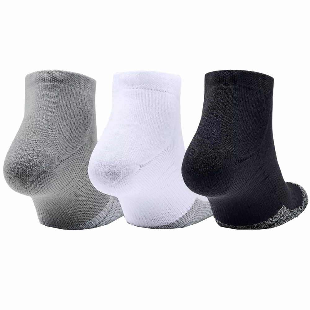 Under Armour Heatgear Low Cut Socks - Steel/White (3 Pack) Drama mule wedges