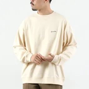 GYMPHLEX / High Gauze Cotton Long Sleeve T-shirt Fade Resistant Print