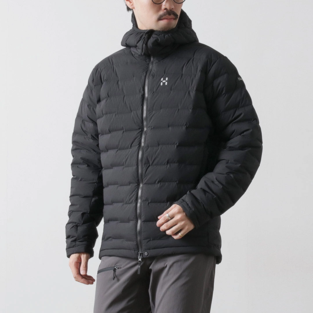Three Layer Laminate hypoallergenic material HAGLOFS / Spitz Down Hood Jacket