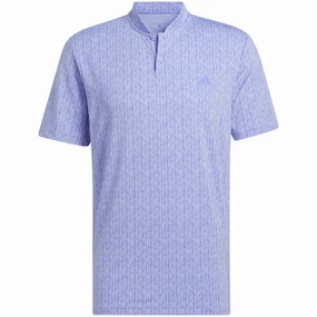 LongLastingColor Stylish Design adidas Ultimate365 Printed Polo Shirt - Blue Spark/Cobalt Blue