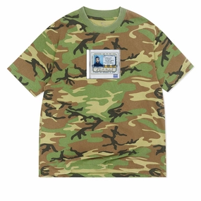Flexible Shoulder Seams SlimFitDesign Color Bars x ODB CD T-Shirt - Vintage Camo
